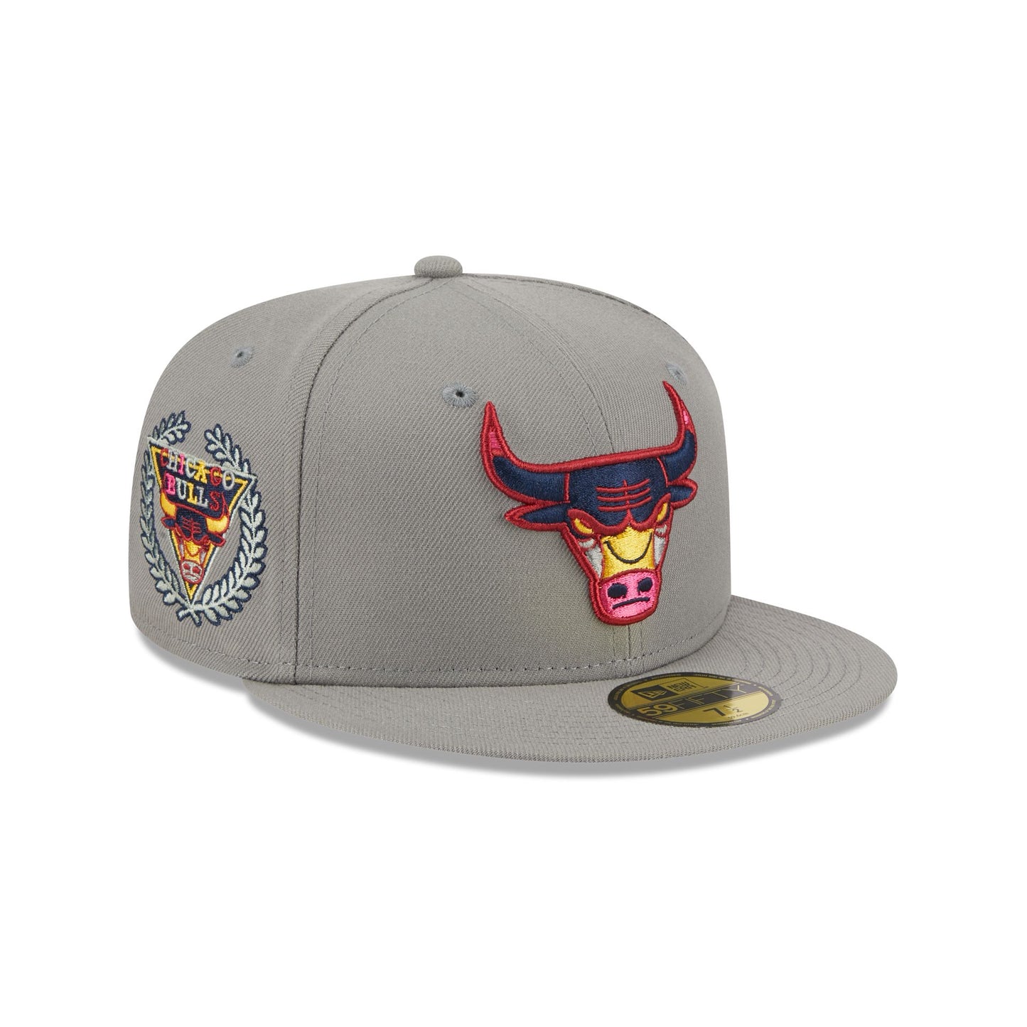 Chicago Bulls Colorpack Gray 59FIFTY Fitted Hat – New Era Cap