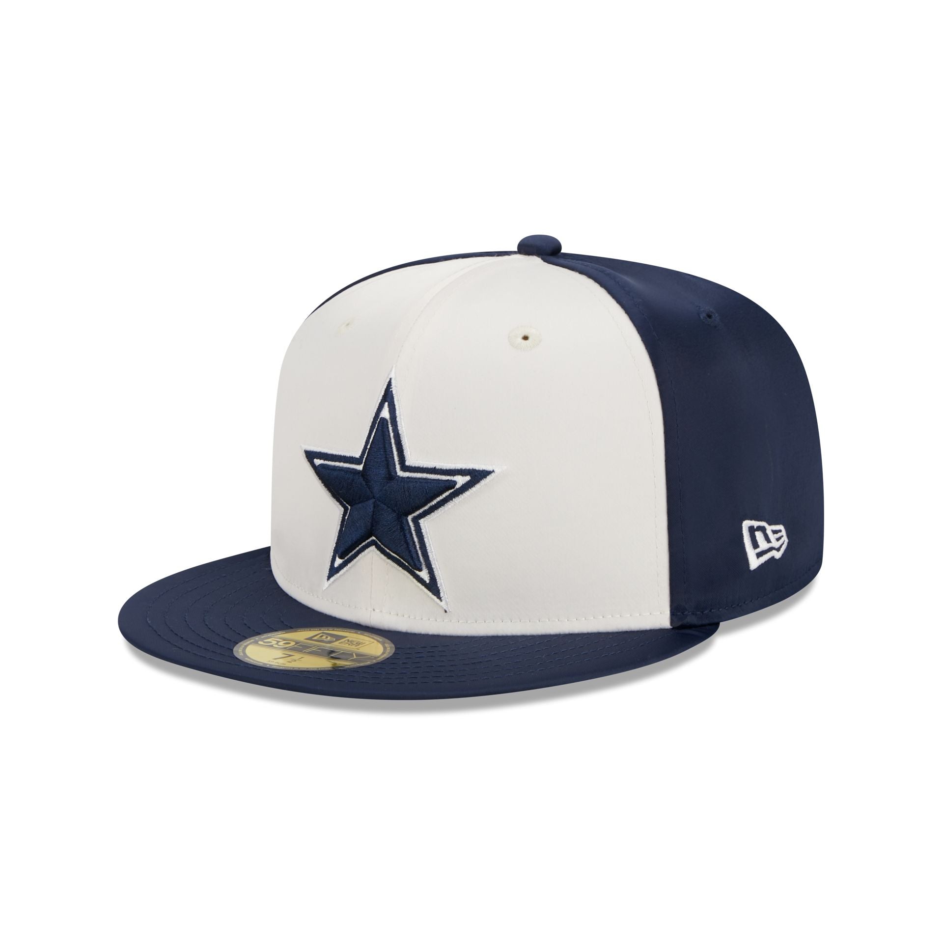 Dallas Cowboys Throwback Satin 59FIFTY Fitted Hat