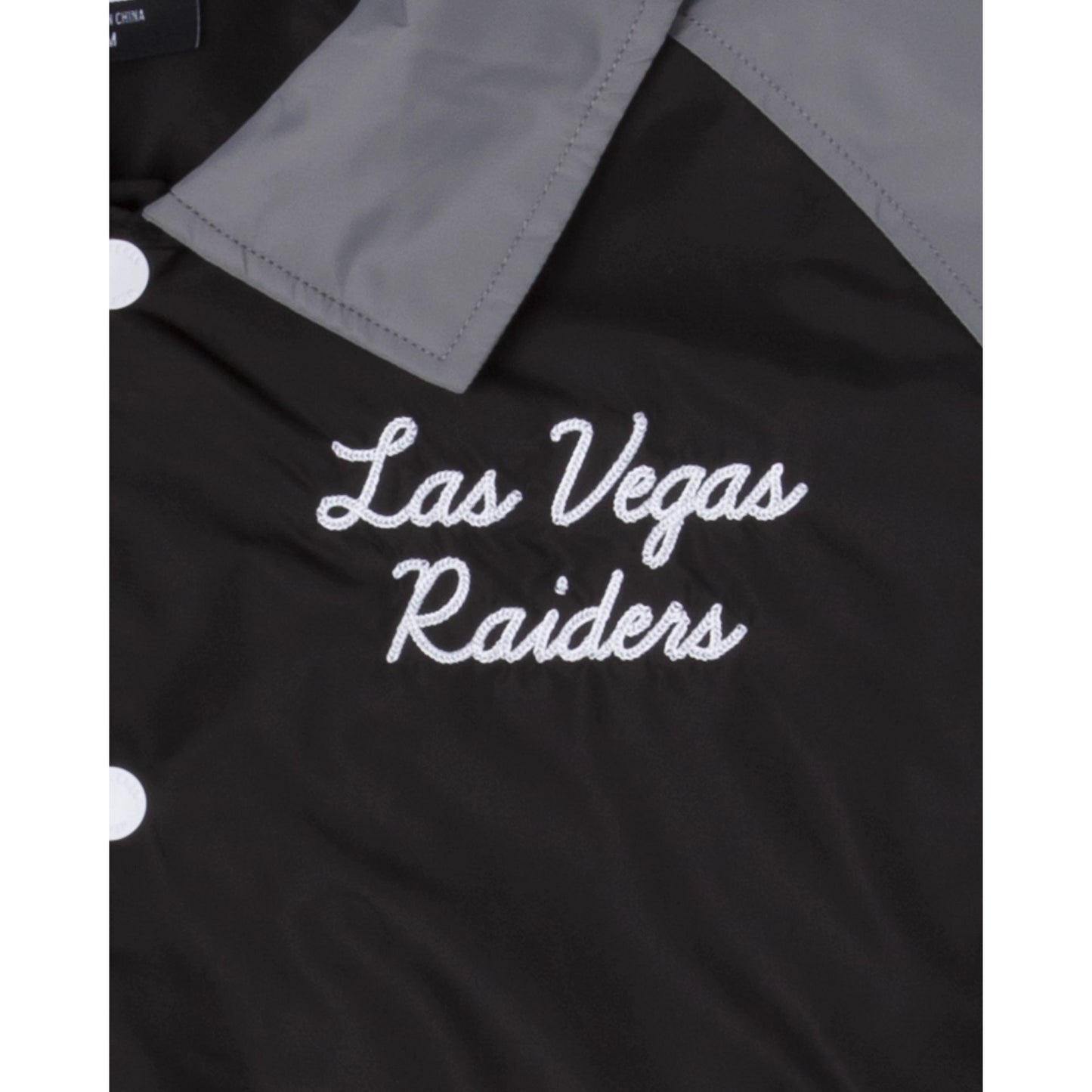 Las Vegas Raiders Throwback Women's Mockneck Sweatshirt, Black - Size: M, NFL by New Era