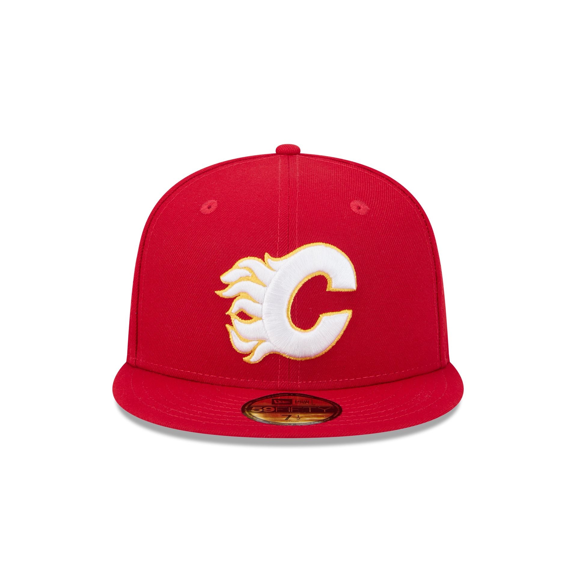 Calgary Flames Throwback newest Hat New Era size 7 3/4 NHL