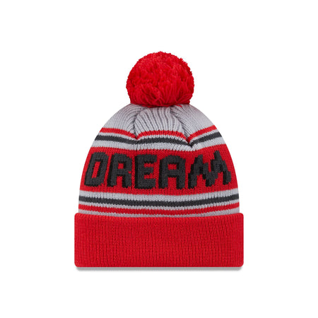 Atlanta Dream 2024 Team Pom Knit Hat