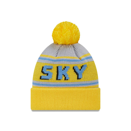 Chicago Sky 2024 Team Pom Knit Hat