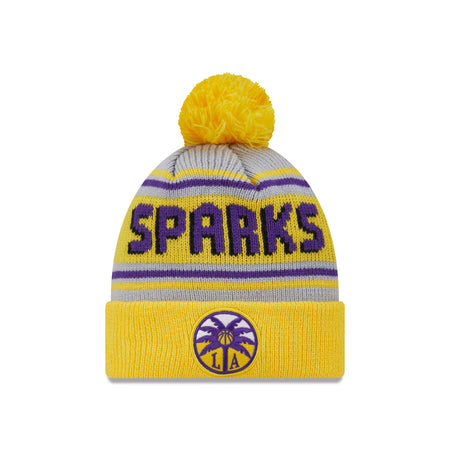 Los Angeles Sparks 2024 Team Pom Knit Hat