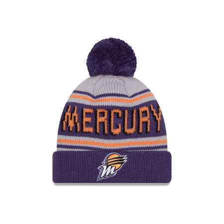 Phoenix Mercury 2024 Team Pom Knit Hat