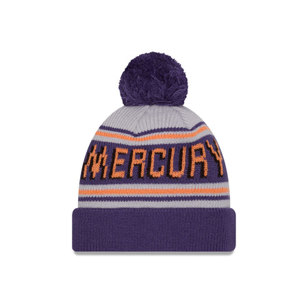 Phoenix Mercury 2024 Team Pom Knit Hat