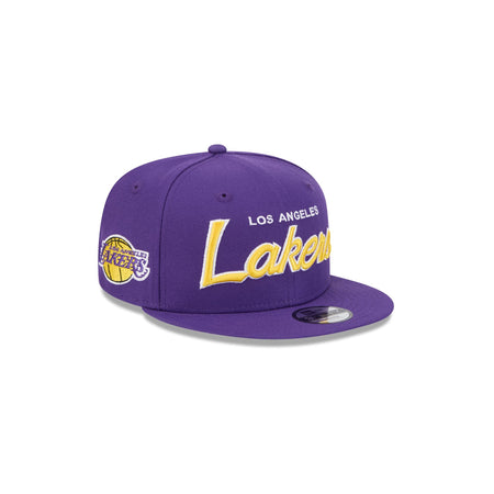 Los Angeles Lakers Script Kids 9FIFTY Snapback Hat