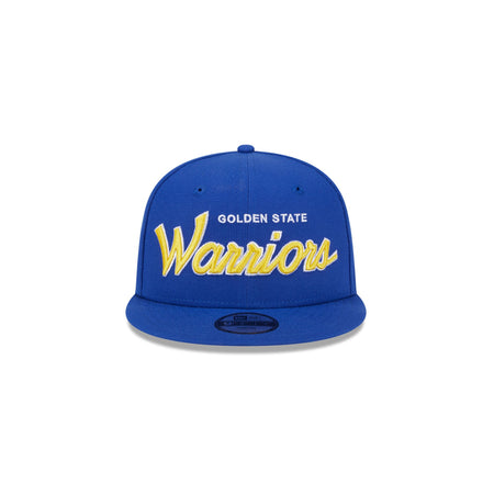 Golden State Warriors Script Kids 9FIFTY Snapback Hat