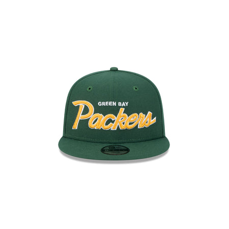 Green Bay Packers Script Kids 9FIFTY Snapback Hat