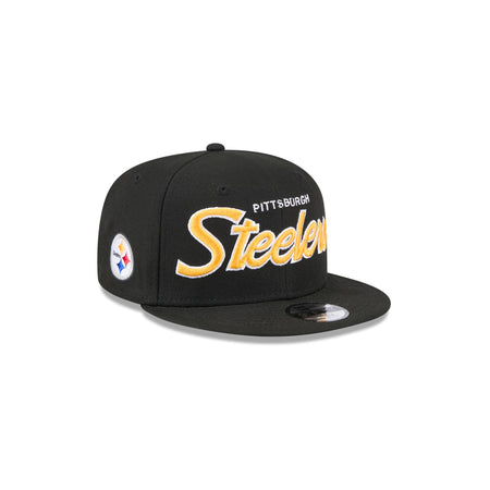 Pittsburgh Steelers Script Kids 9FIFTY Snapback Hat