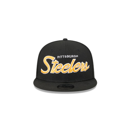 Pittsburgh Steelers Script Kids 9FIFTY Snapback Hat