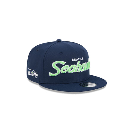 Seattle Seahawks Script Kids 9FIFTY Snapback Hat