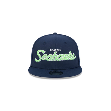 Seattle Seahawks Script Kids 9FIFTY Snapback Hat