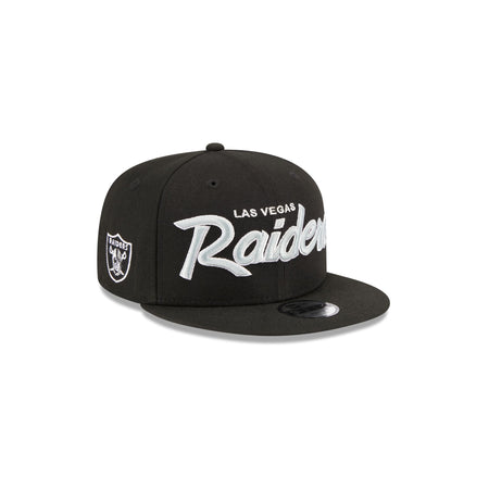 Las Vegas Raiders Script Kids 9FIFTY Snapback Hat