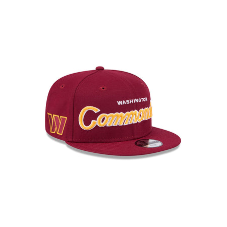 Washington Commanders Script Kids 9FIFTY Snapback Hat