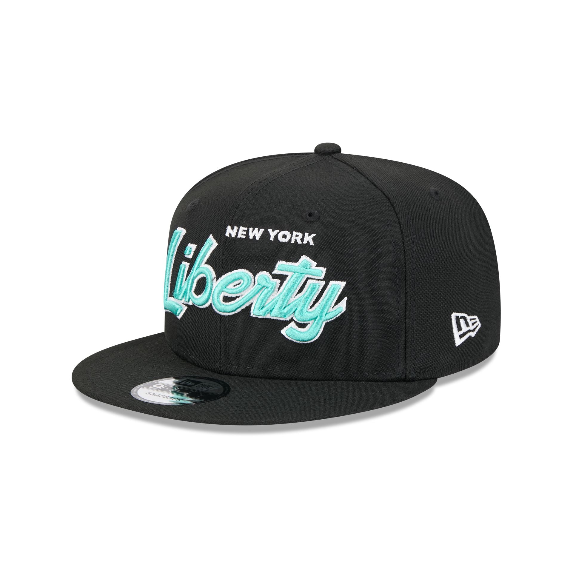 New York Liberty Script 9FIFTY Snapback Hat New Era Cap