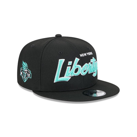 New York Liberty Script 9FIFTY Snapback Hat