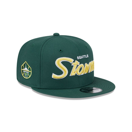 Seattle Storm Script 9FIFTY Snapback Hat