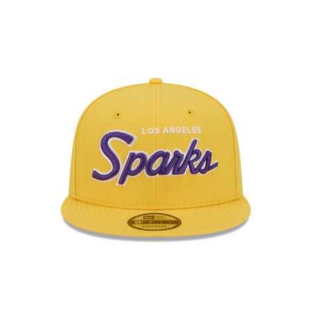 Los Angeles Sparks Script 9FIFTY Snapback Hat