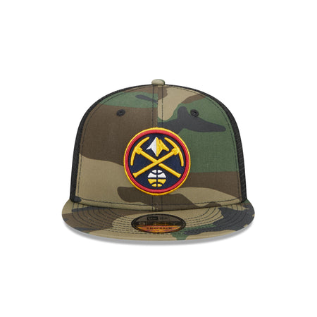 Denver Nuggets Camo 9FIFTY Trucker Snapback Hat