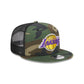 Los Angeles Lakers Camo 9FIFTY Trucker Snapback Hat