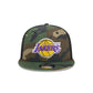 Los Angeles Lakers Camo 9FIFTY Trucker Snapback Hat