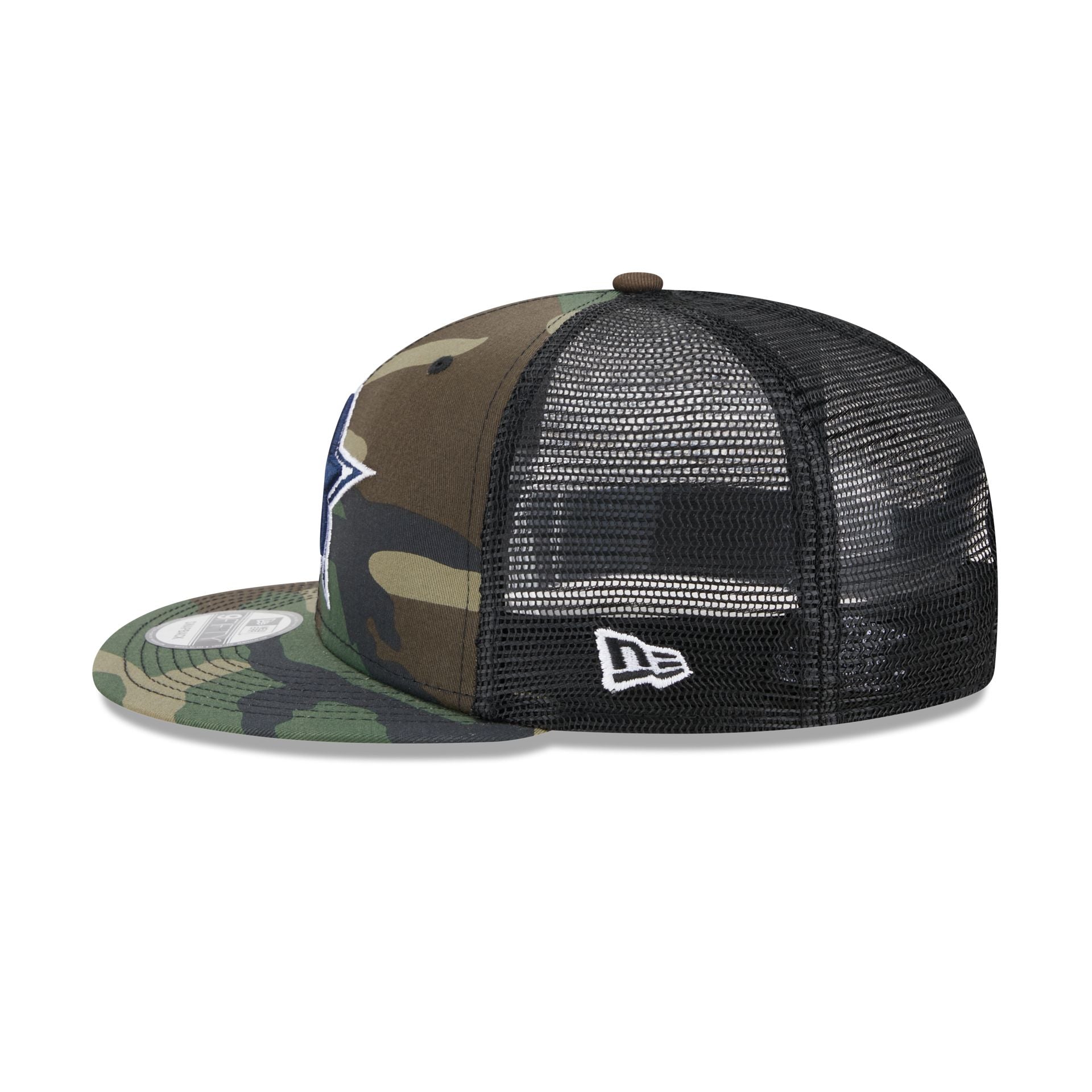 Dallas Cowboys Camo 9FIFTY Trucker Snapback – New Era Cap