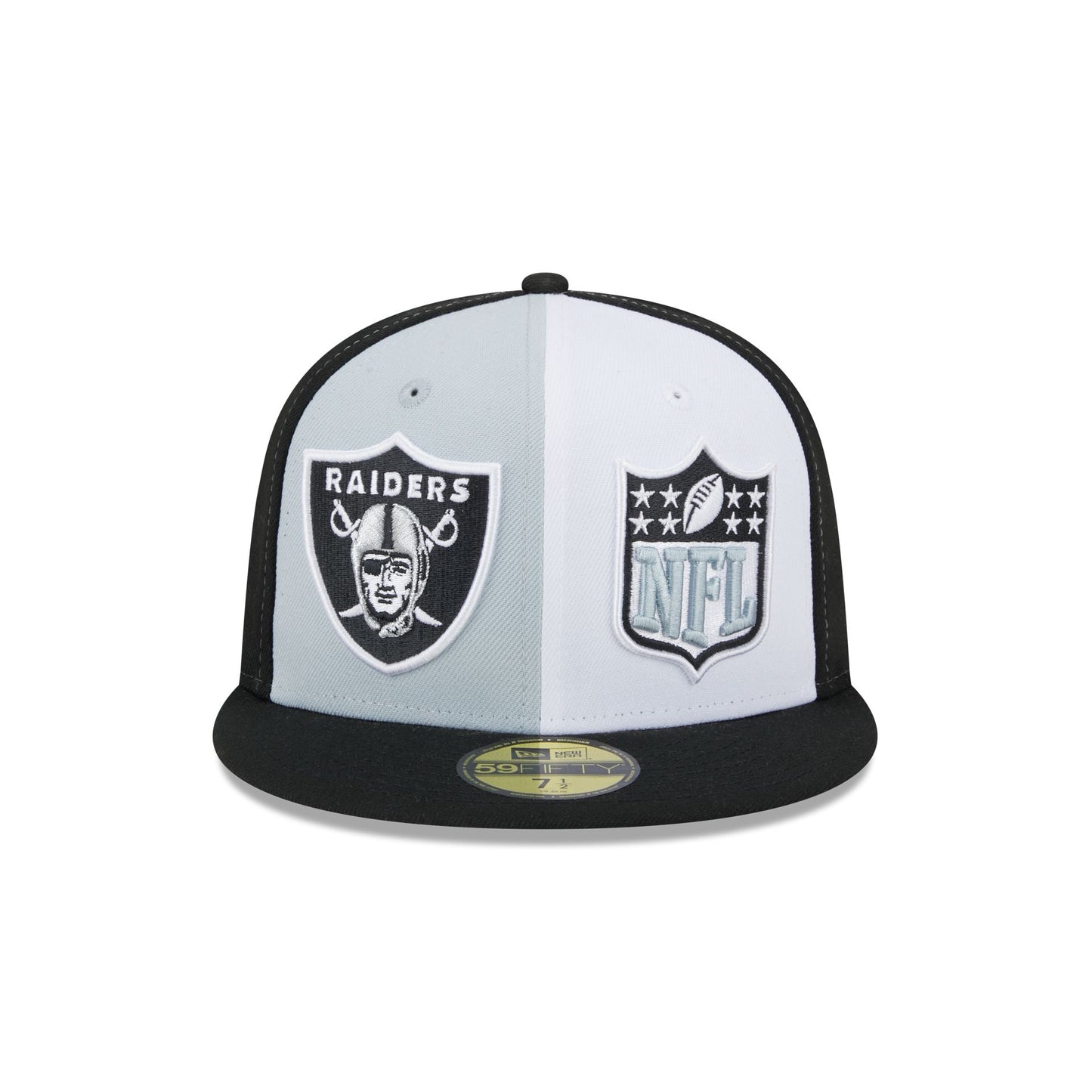 Las Vegas Raiders 2023 Sideline Black 59FIFTY Fitted Hat – New Era Cap