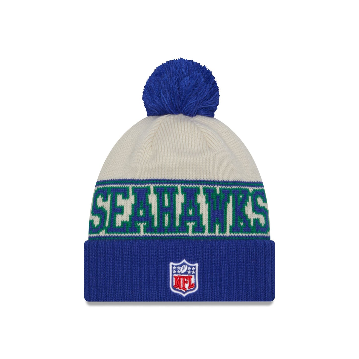 Seattle Seahawks 2023 Cold Weather Historic Pom Knit