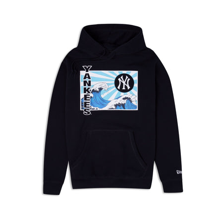 New York Yankees Tonal Wave Hoodie