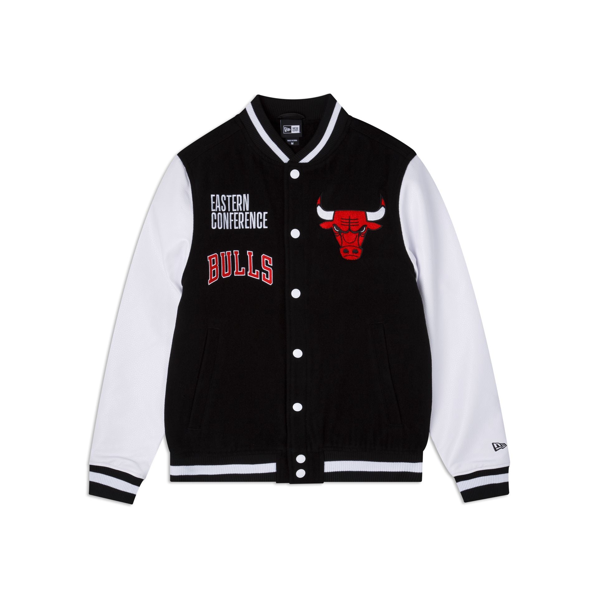 Chicago Bulls Black Varsity Jacket – New Era Cap
