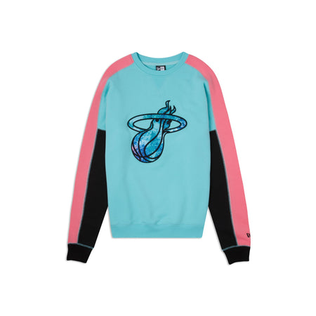 Miami Heat Vibrant Tides Crewneck