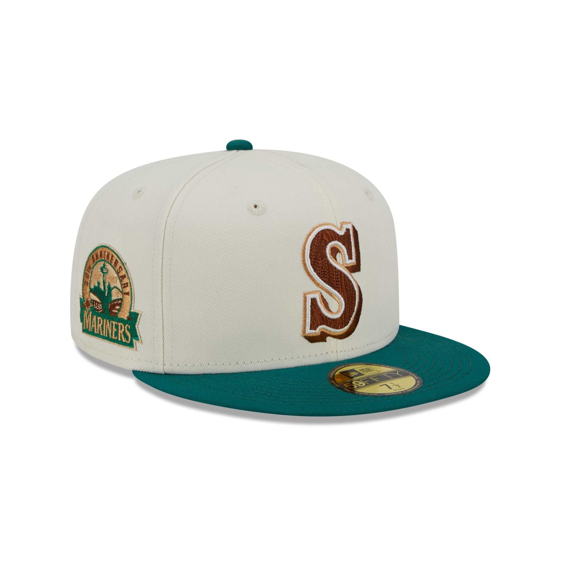 Seattle Mariners Camp 59FIFTY Fitted Hat – New Era Cap