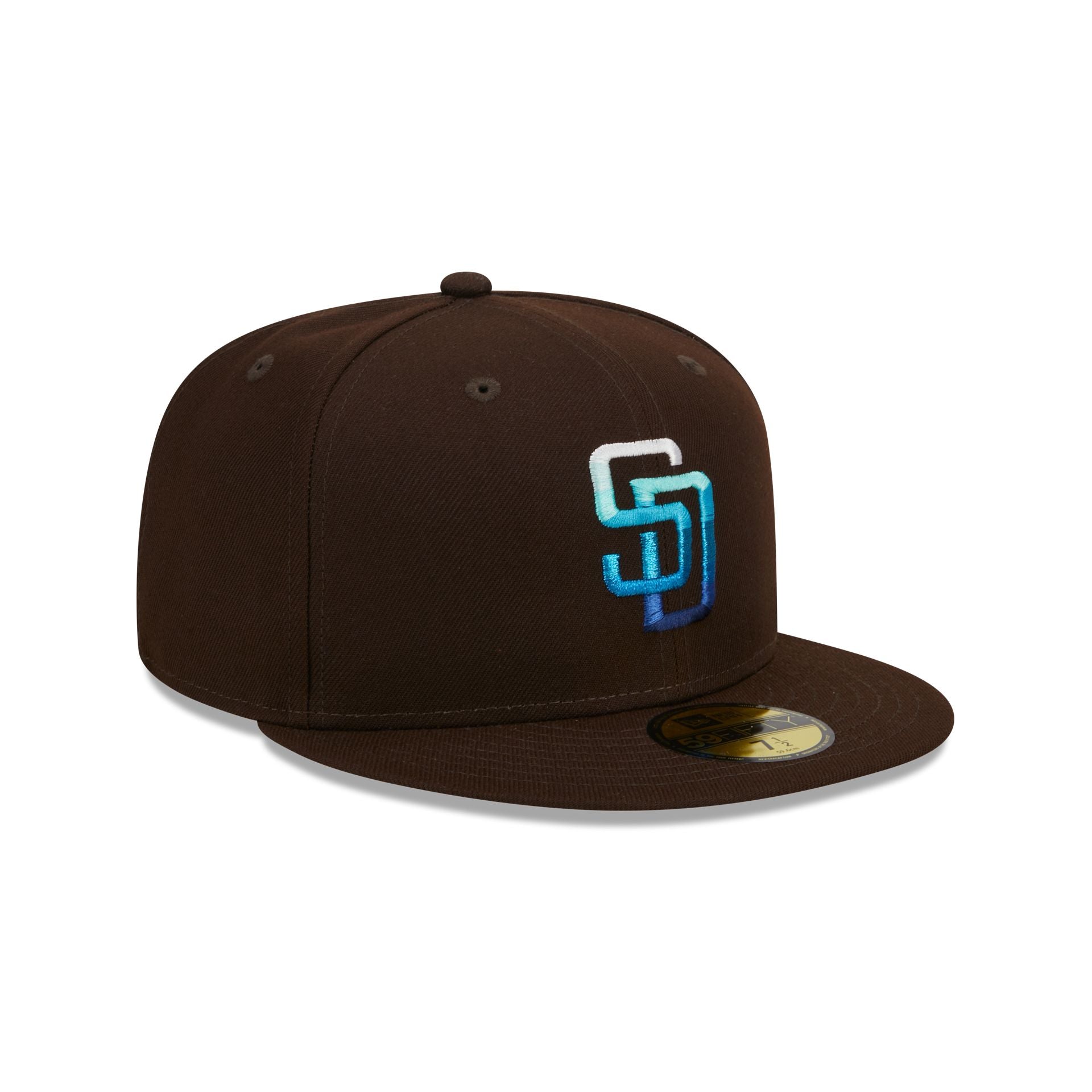 San Diego Padres Metallic Gradient 59FIFTY Fitted Hat