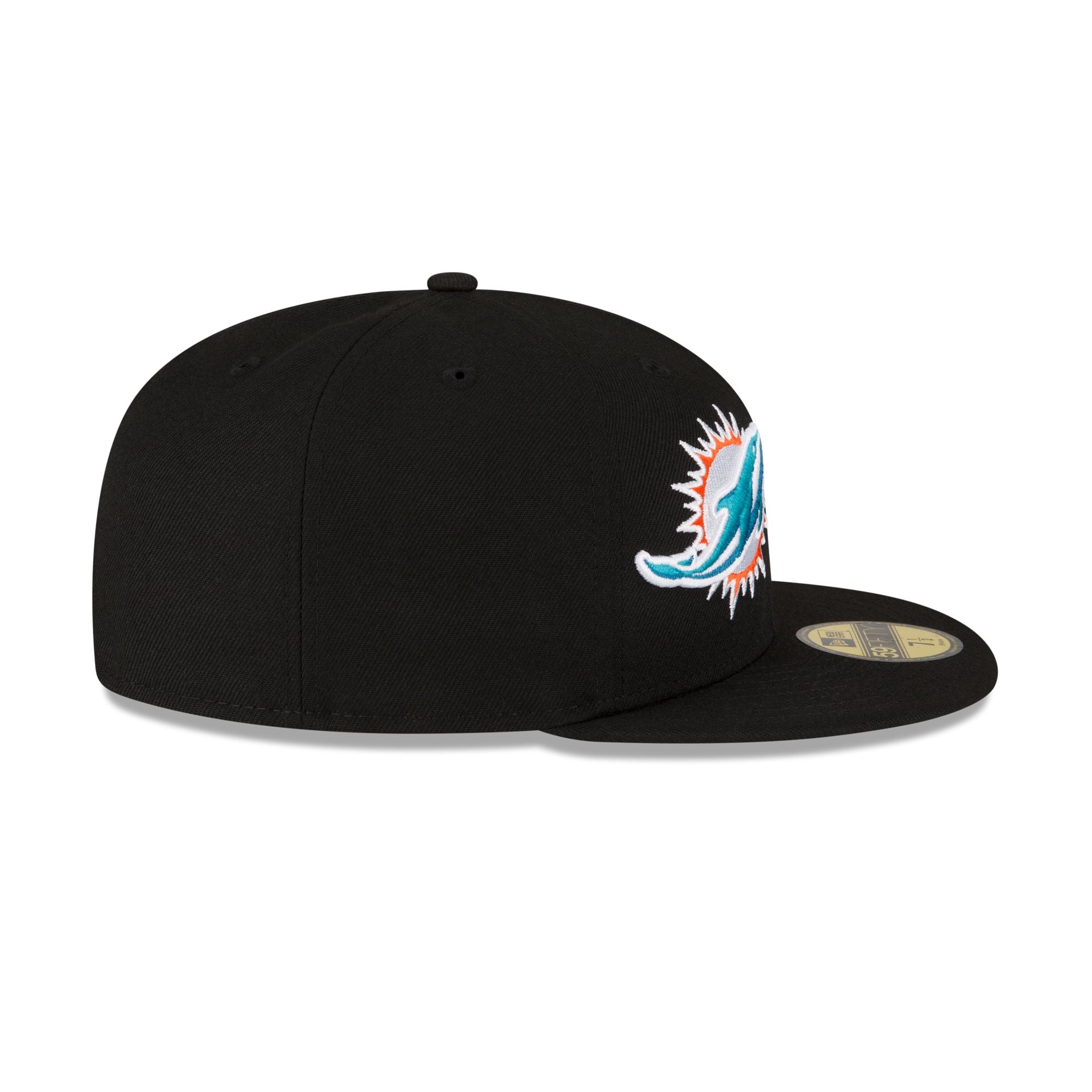 Miami Dolphins 2023 Sideline Black 59FIFTY Fitted