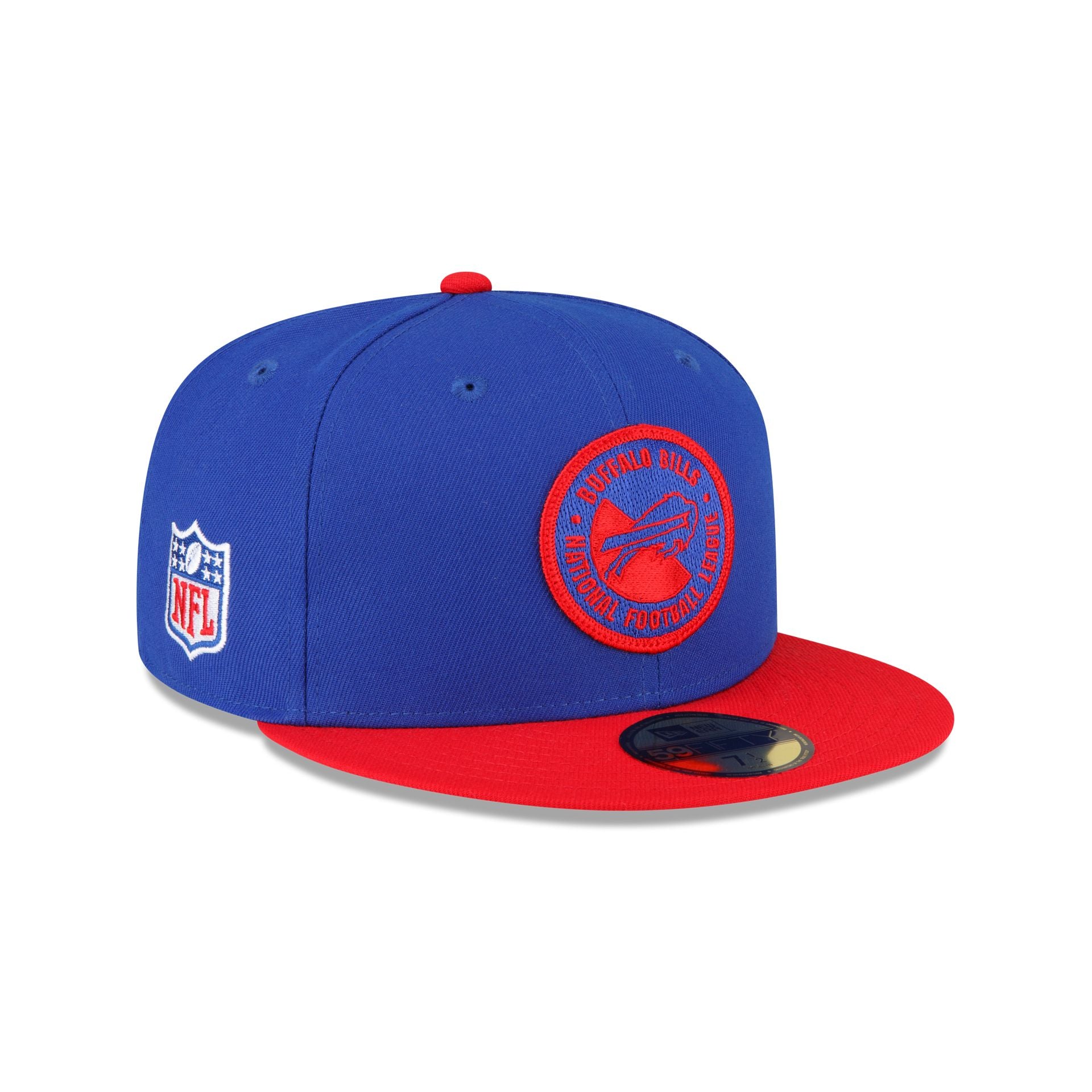 Buffalo Bills 2023 Sideline Team Patch 59FIFTY Fitted