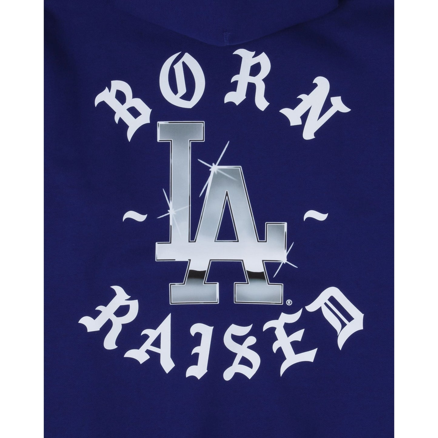 Born X Raised Los Angeles Dodgers Blue Hoodie