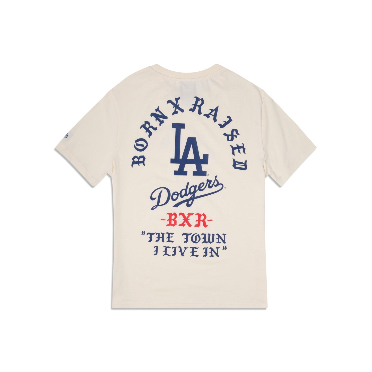 Born X Raised Los Angeles Dodgers White T-Shirt – New Era Cap