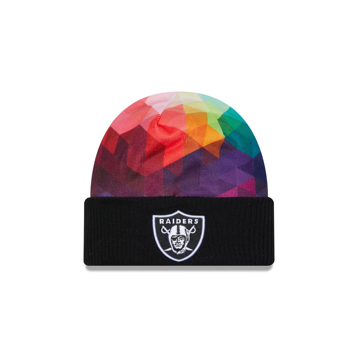 LAS VEGAS RAIDERS 2022 CRUCIAL CATCH WOMEN'S POM KNIT BEANIE – JR'S SPORTS