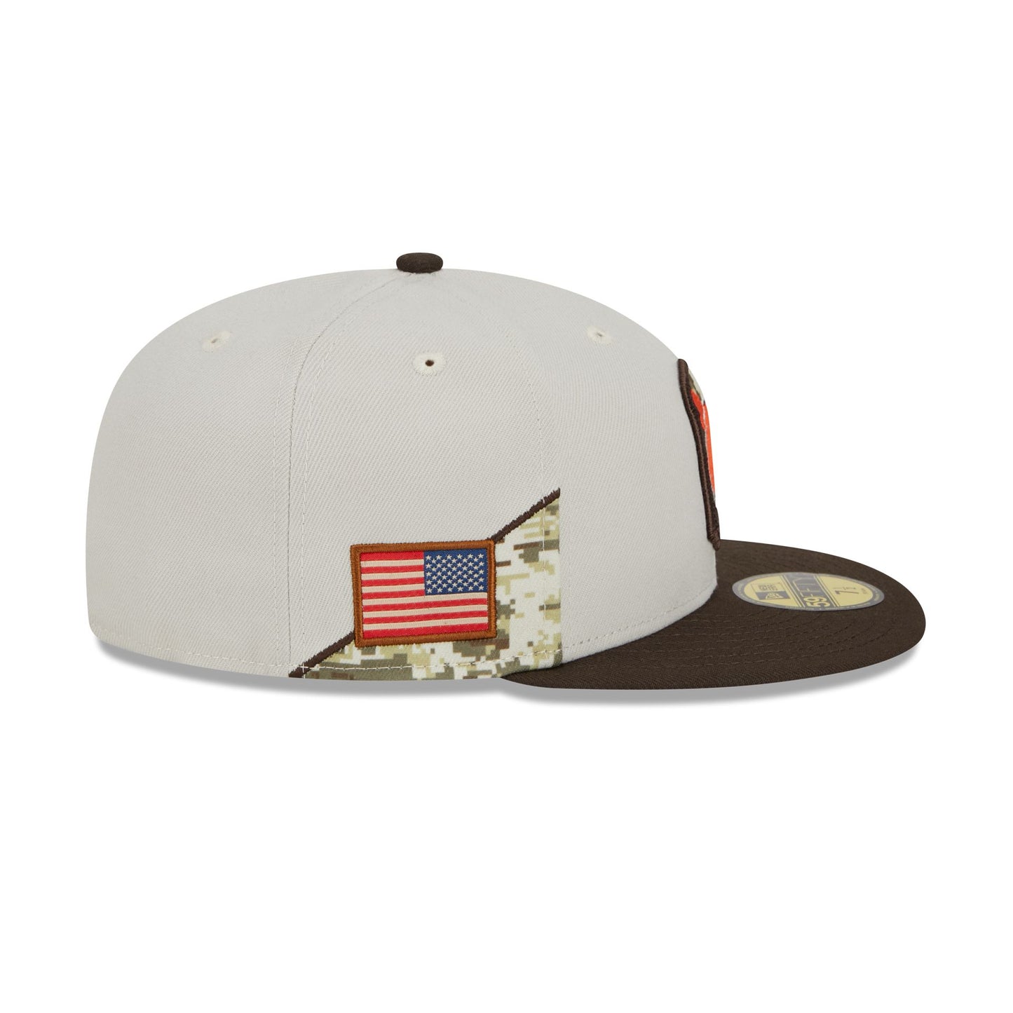 Cleveland Browns 2023 Salute to Service 59FIFTY Fitted Hat