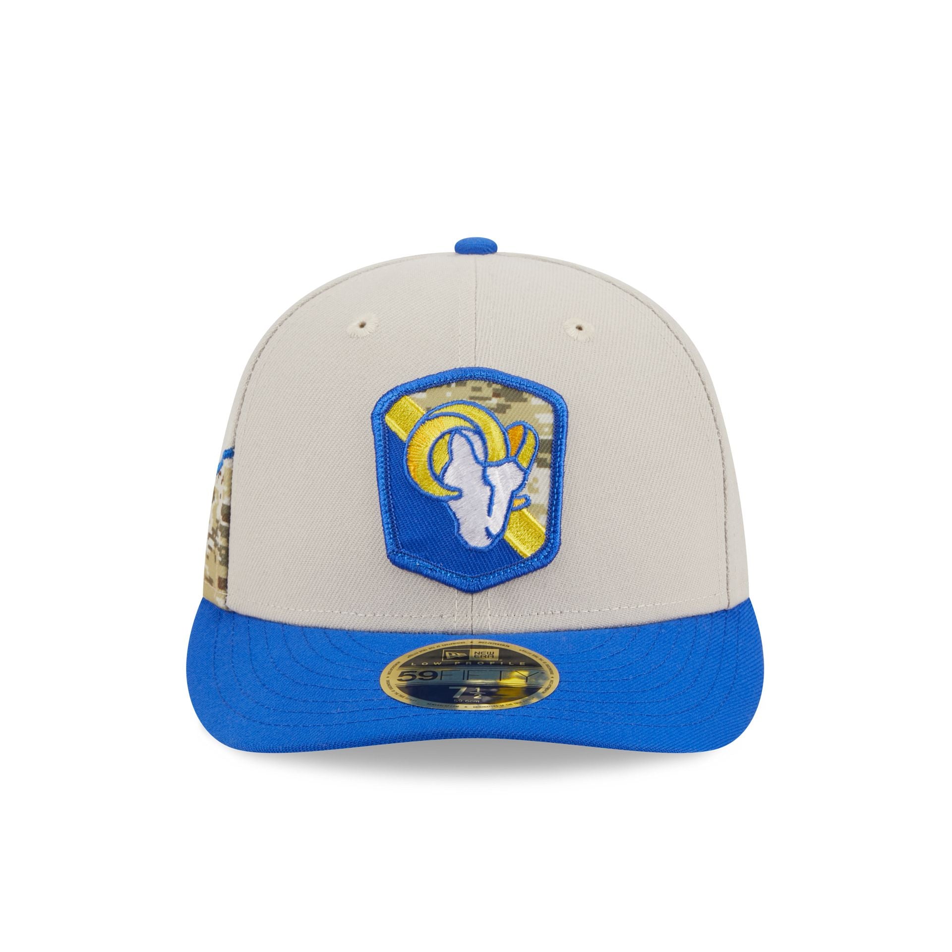 Los Angeles Rams 2023 Salute to Service Low Profile 59FIFTY Fitted