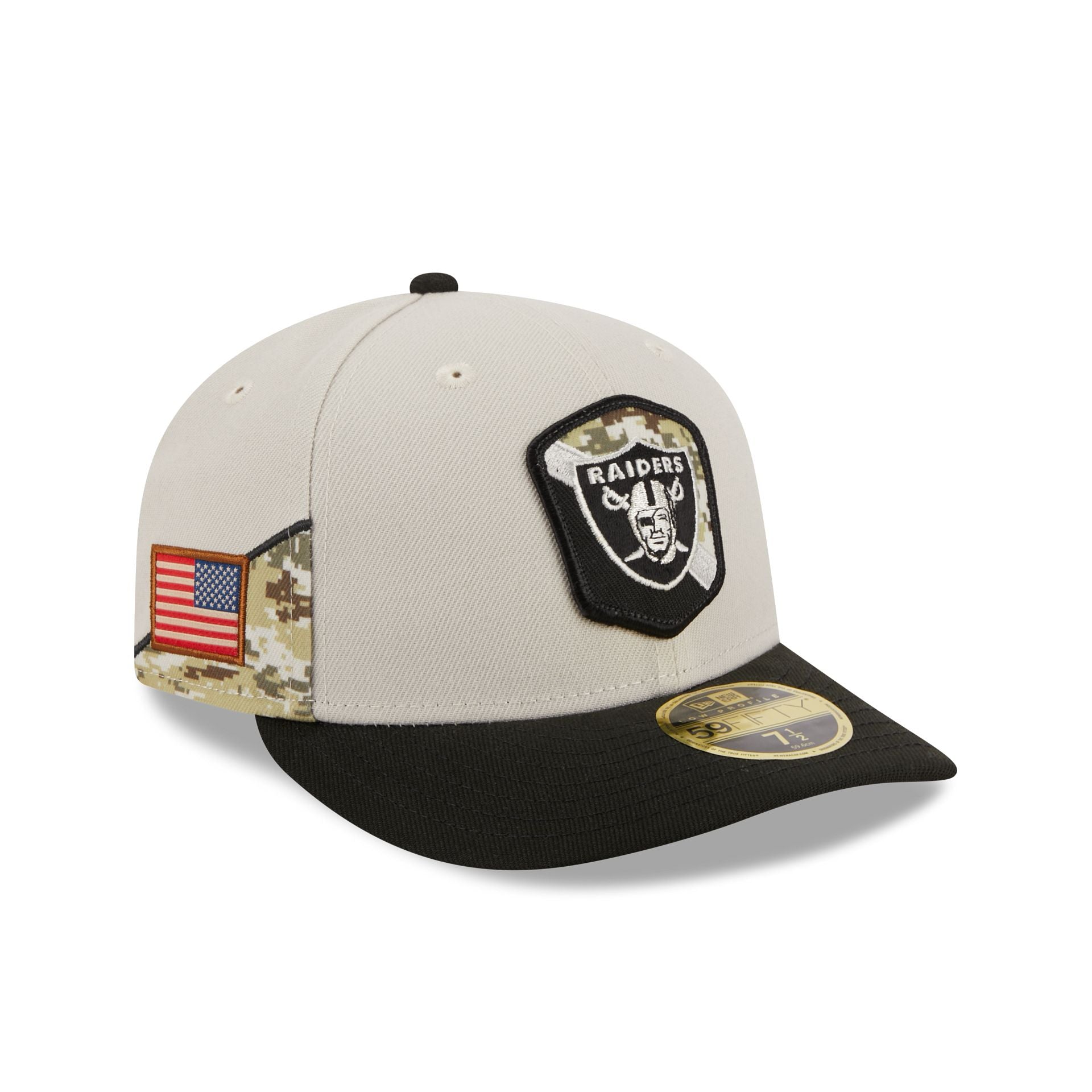 Las Vegas Raiders New Era 2023 Salute To Service Low Profile