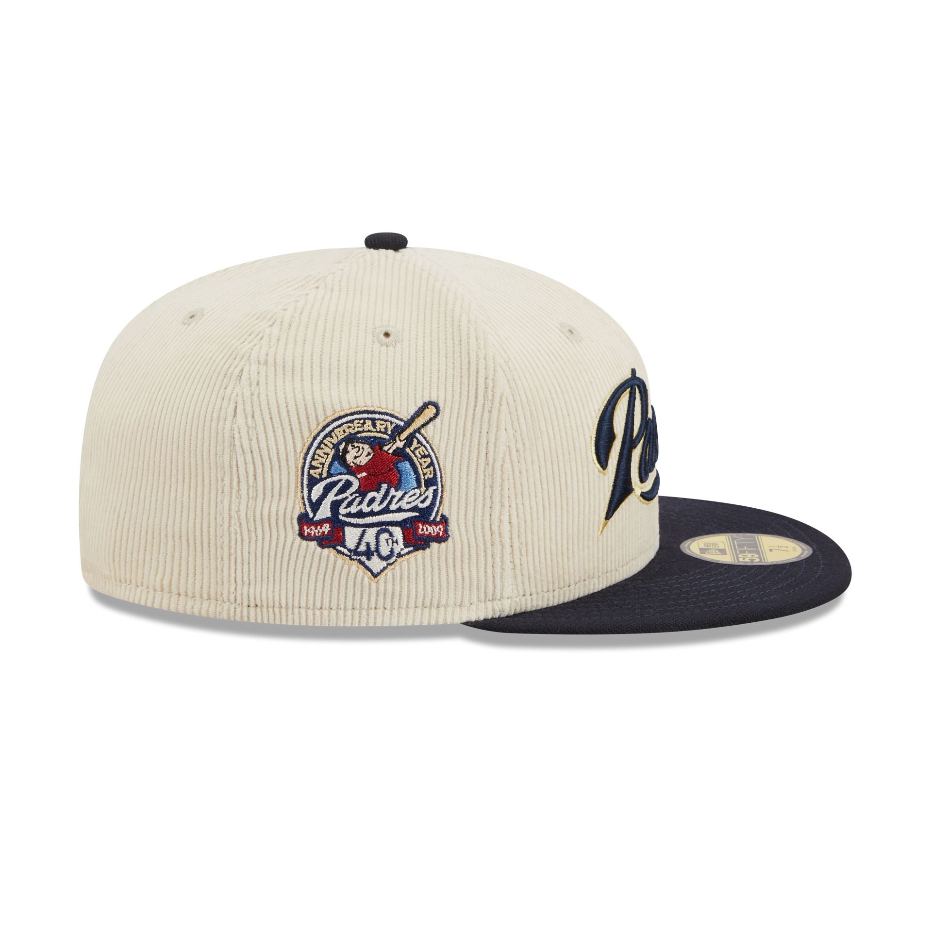 San Diego Padres Cord Classic 59FIFTY Fitted Hat – New Era Cap