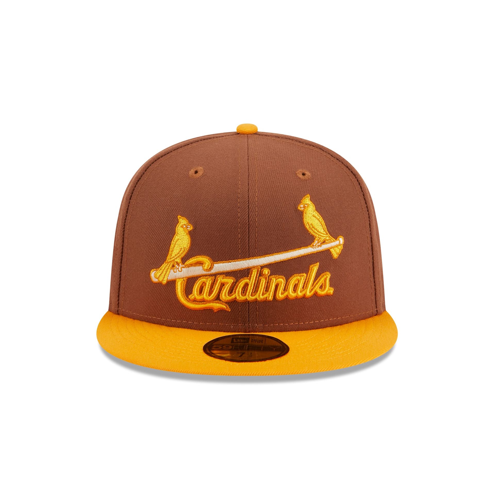 St. Louis Cardinals New Era 59FIFTY Fitted Hat - Black/Gold