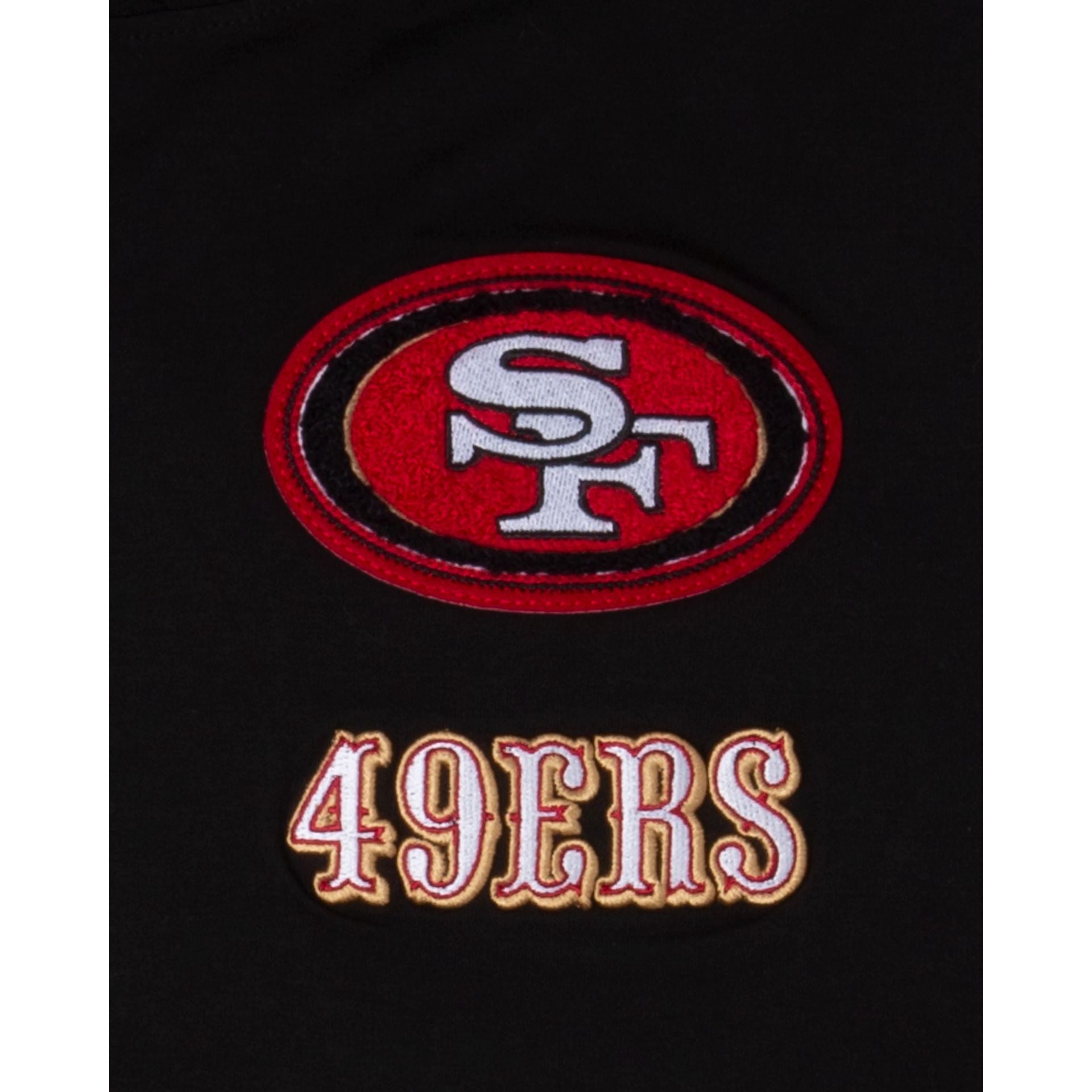 Black best sale 49ers shirt