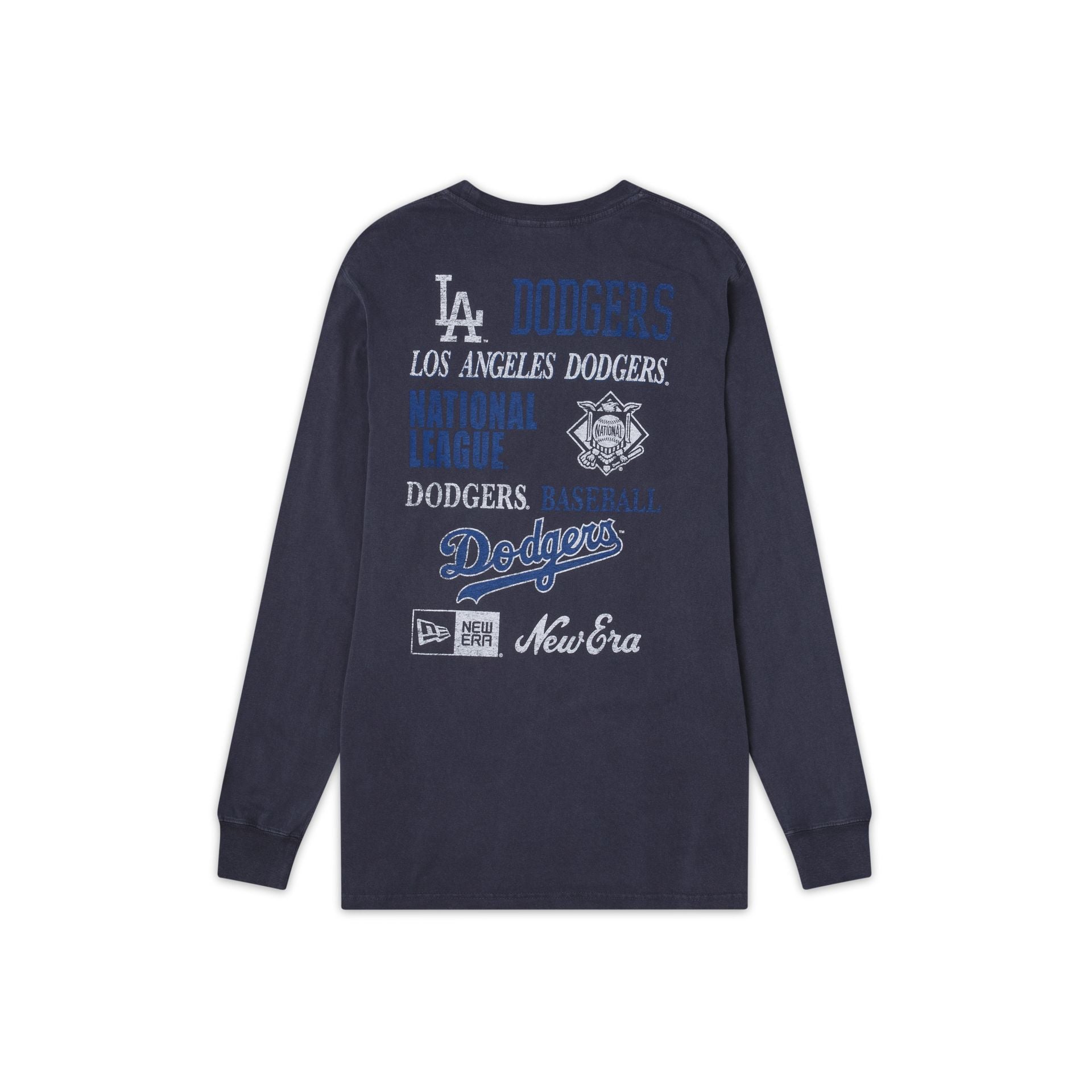 New Era Mens Series Performance Long Sleeve Crew T-Shirt