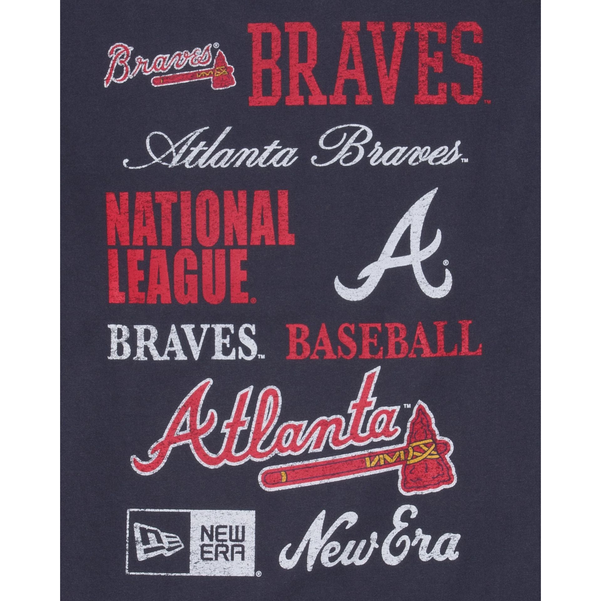 Atlanta Braves Old School Sport Long Sleeve T-Shirt – New Era Cap
