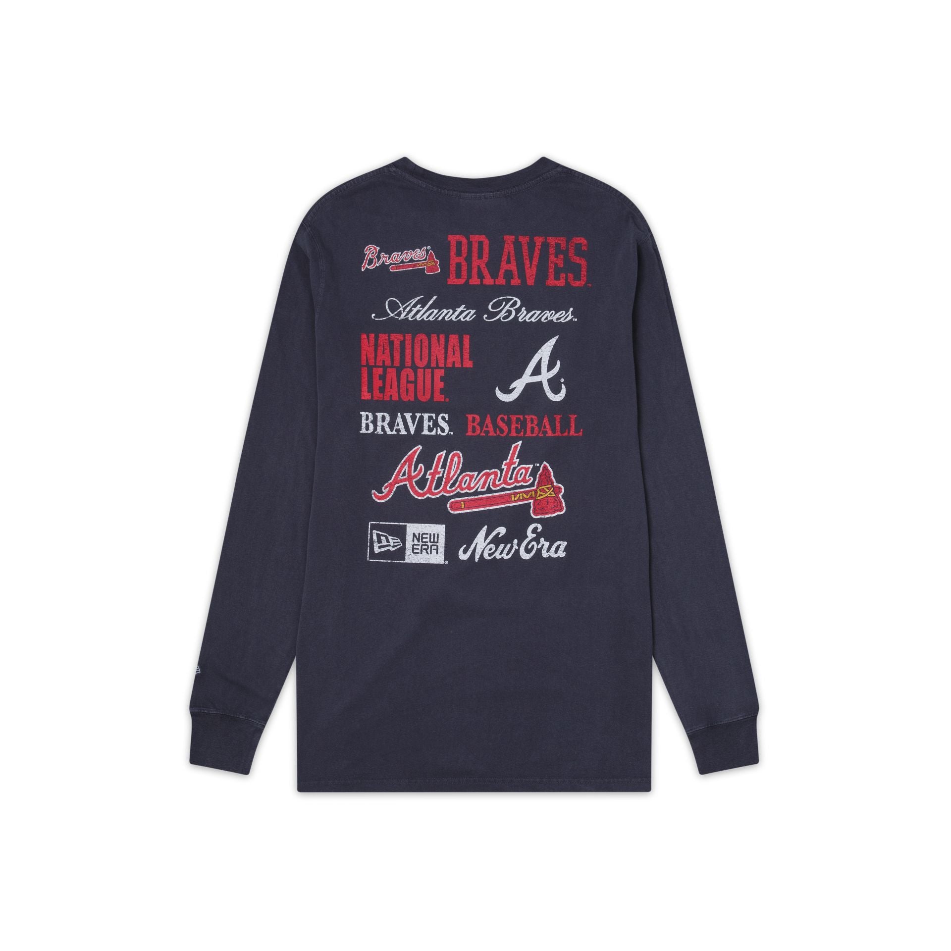 Atlanta Braves Old School Sport Long Sleeve T-Shirt – New Era Cap