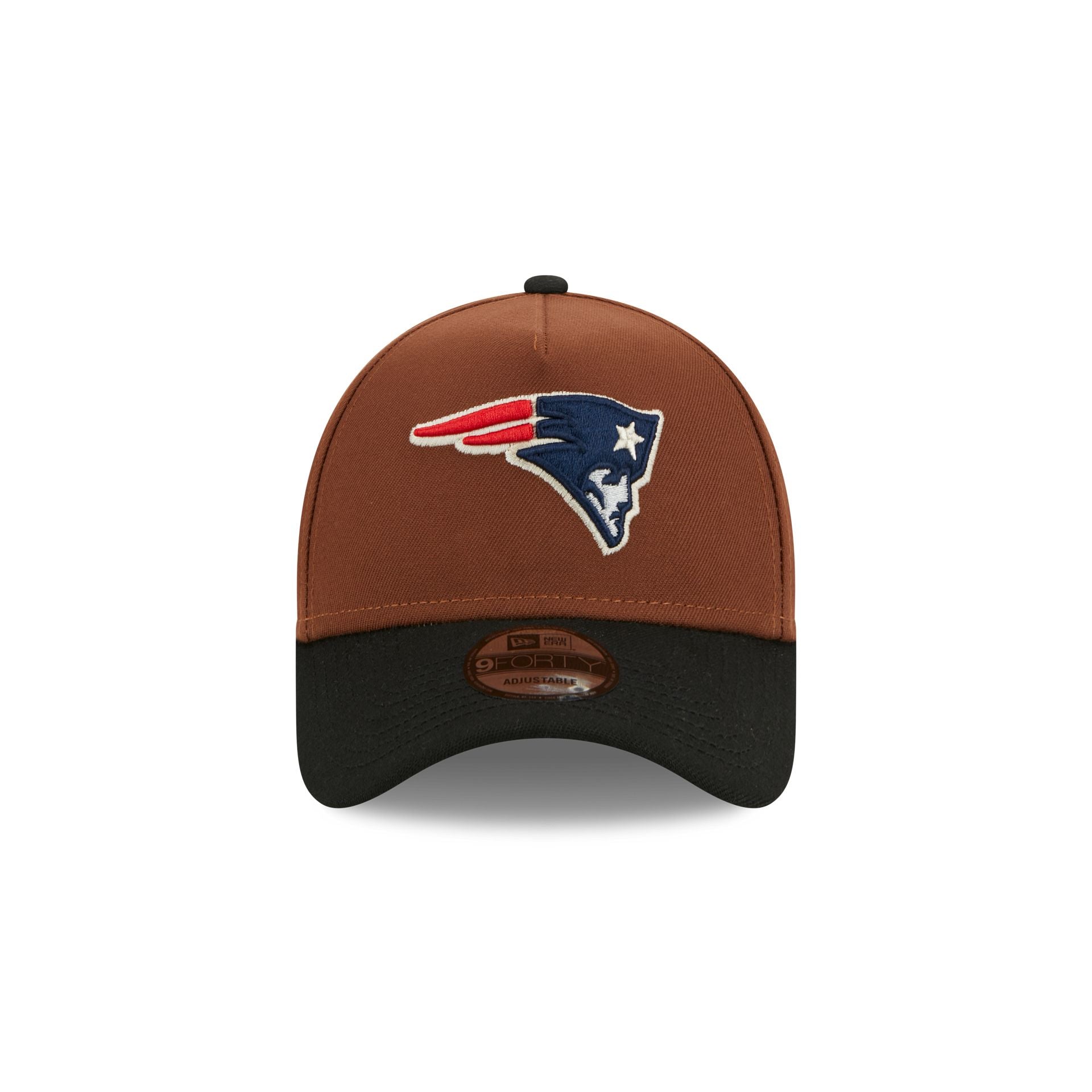 Men's New Era x Alpha Industries Black New England Patriots A-Frame 9FORTY  Trucker Snapback Hat