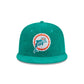 Miami Dolphins Throwback Corduroy 59FIFTY Fitted Hat