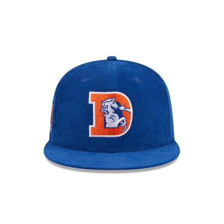 Denver Broncos Throwback Corduroy 59FIFTY Fitted Hat